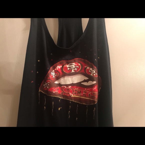 49ERS TANK RACER BACK🙌🏈❤️😍 - Picture 6 of 7